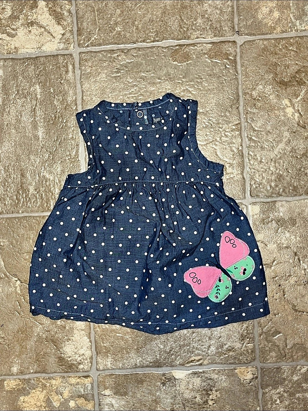 Carter's Baby Girls Polka Dot Dress Size 12M